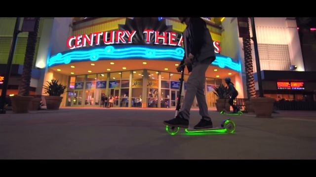 Neon Flash Scooter