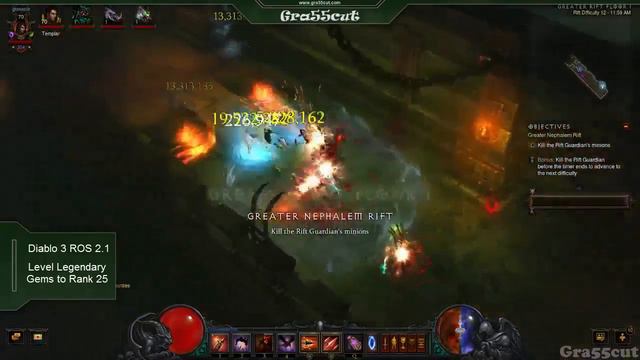 D3 ROS 2.1 Power Level Legendary Gem Rank 25