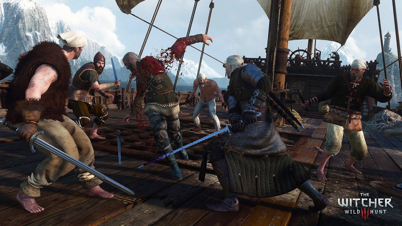 The Witcher 3 Wild Hunt - Нильфгаардский связной! 7 4K UltraMod
