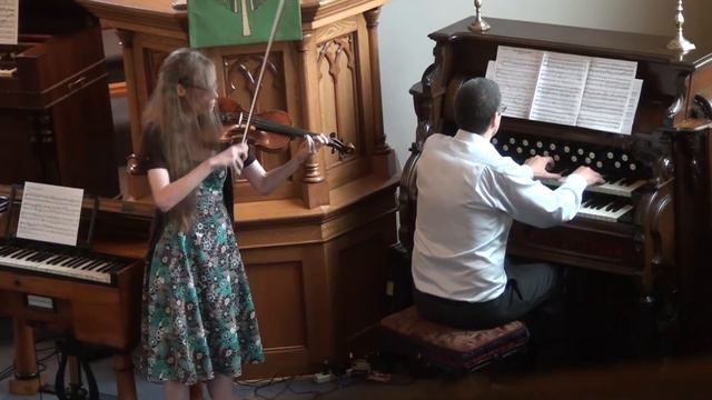 Reed Organ Concert 2018 - The Infant Paganini - Violin/Reed Organ