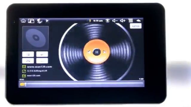 7 Inch Android Tablet With Wifi And Camera.flv