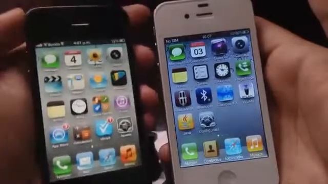 Демонстрация китайского айфона