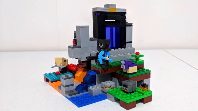 LEGO Minecraft The Ruined Portal Set 21172 In Minecraft