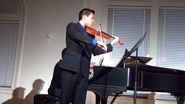 Brahms Violin Sonata Op. 100 Mvt. 3-Richard Zhu/Jim Chou