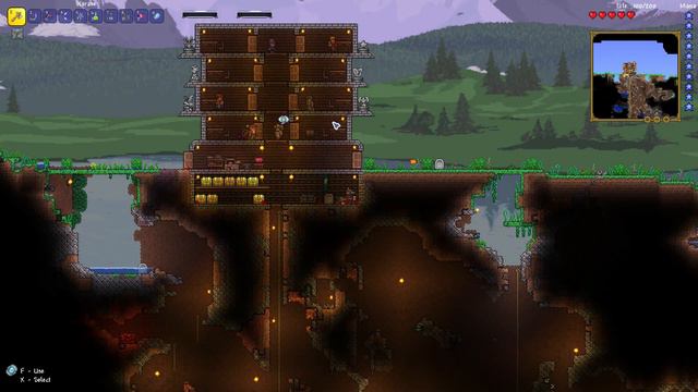 Terraria - EYE OF CTHULHU REVENGEANCE - Overhaul And Calamity Mods (Funny Moments And Fails) [3]