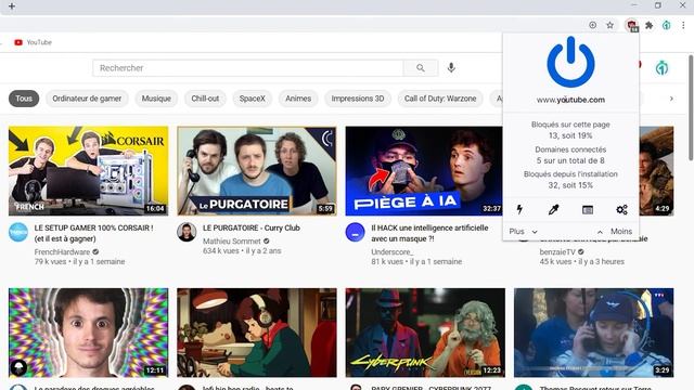 Désactiver Son Bloqueur De Pubs (uBlock, Adblock, ...)
