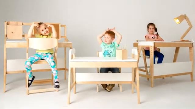 Растущие столы и стулья от 2 и до бесконечности, фабрика мебели 