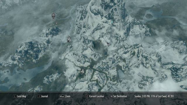 Horse Tilt Route - Helgen To High Hrothgar (Skyrim Speedrun)