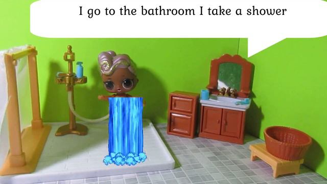 Daily Routine. МУЛЬТИК с куколками ЛОЛ.  распорядок дня НА АНГЛИЙСКОМ ЯЗЫКЕ