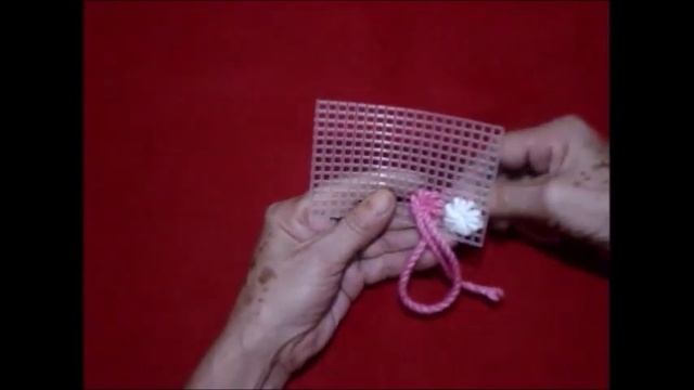 Flor Super Fácil En Malla Plástica