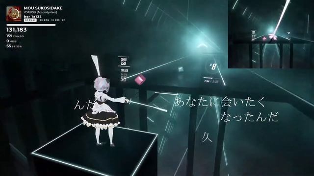 【BeatSaber】もう少しだけ / YOASOBI【低スペックPCとOculus Quest 2だけでトラッキング】