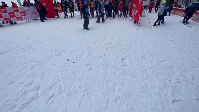 Соревнование по лыжным гонкам в рамках Фестиваля зимних видов спорта в ТиНАО