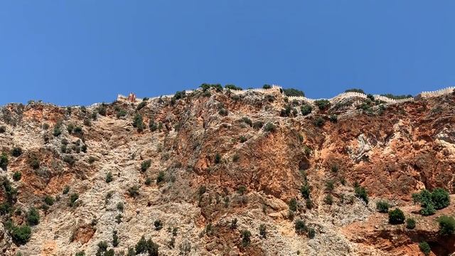 Крепость Аланьи наверху