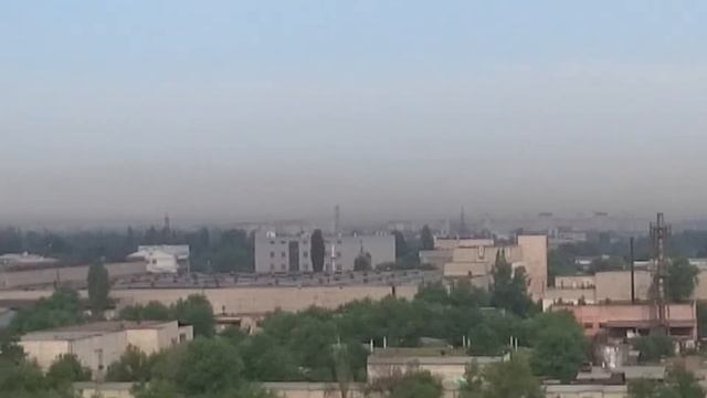 Утреннее небо, ТЭЦ, Алматы. Этим мы дышим (2015.05)