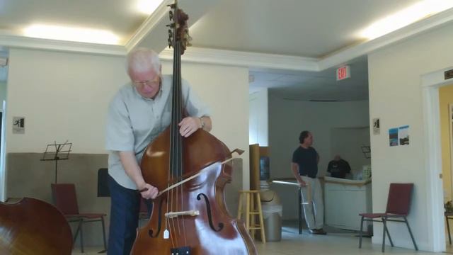 Anton Krutz Double Bass  - 4 String 3/4 Violin Corner