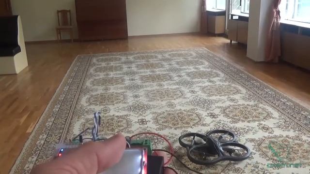 Блок управления квадрокоптером ArDrone 2.0 на модуле ESP8266