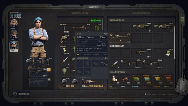 Jagged Alliance 3 Прохождение #86 Можно и потренироваться