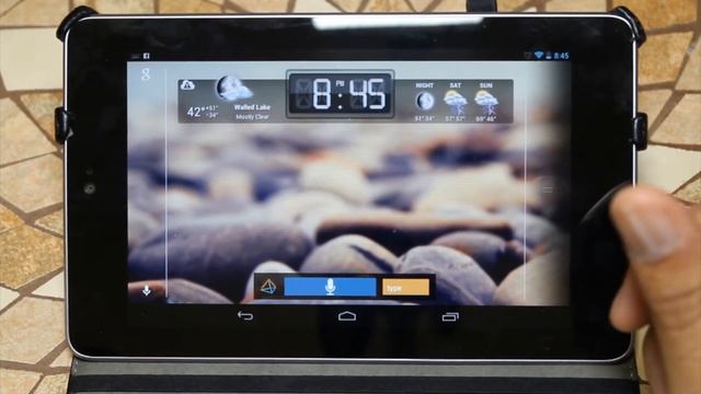 Nexus 7 | Minimalistic Home Screen Set up