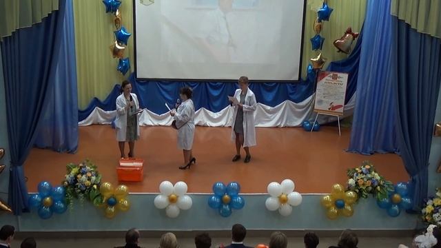 Последний звонок 11 классов 2017. Школа №8, г. Муром