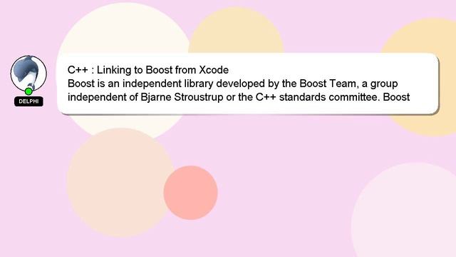 C++ : Linking To Boost From Xcode