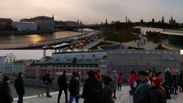 Парк Зарядье осенью