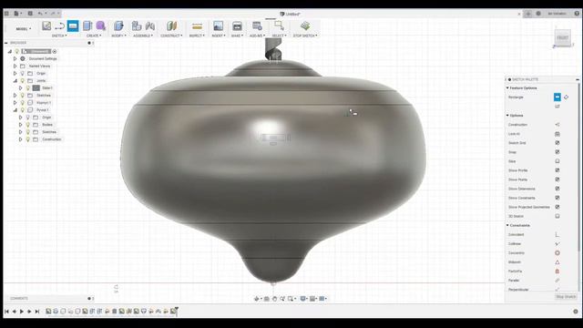 Как сделать 3D модель юлы