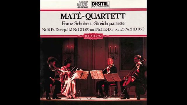 Franz Schubert: String Quartet E Flat Major, Op. 125, 2. Scherzo (Prestissimo)