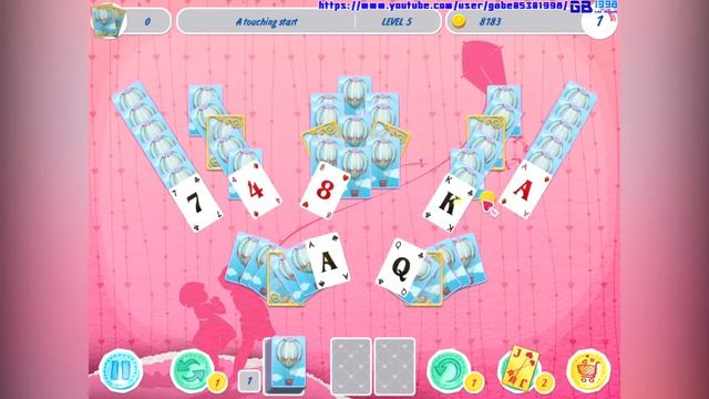 Solitaire Match 2 Cards: Valentine’s Day Gameplay
