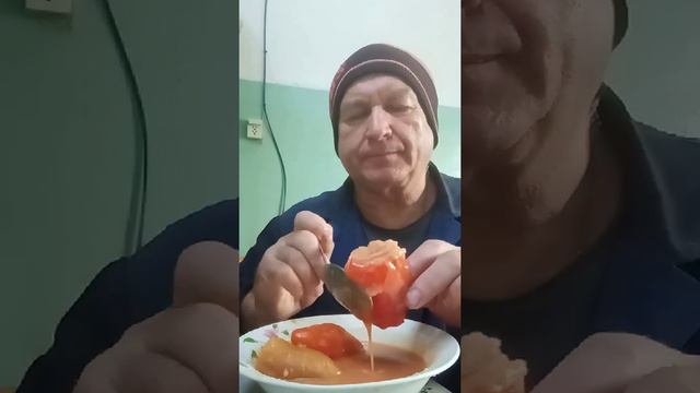 Перец фаршированный из магазина полцены