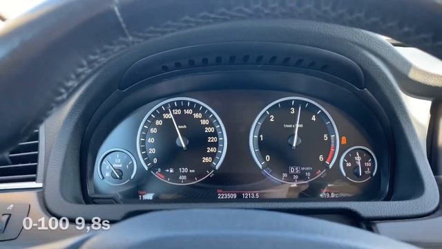 BMW 520d GT ACCELERATION 0-100120140160
