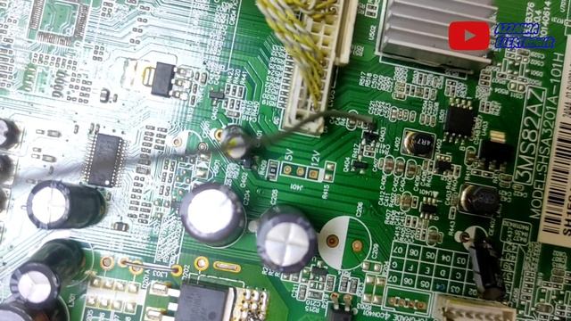 Panasonic TH-24A402G Backlight Menyala Sesaat