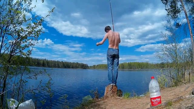 РЫБАЛКА В ВИТЕБСКОЙ ОБЛАСТИ . рыбалка на озере Глубочино. Змея утащила рыбу. РЫБАЛКА В БЕЛАРУСИ