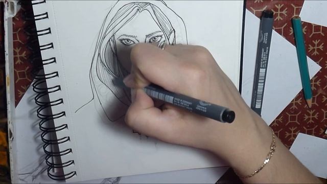 Speed Drawing / Sketches / Elves / Aquarelle / Как я рисую скетчи / AMIX