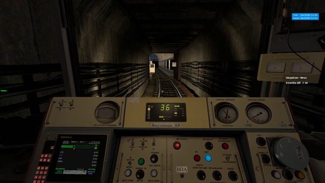 Garrys modMetrostroi.Поездка Аэропорт-Метростроителей.