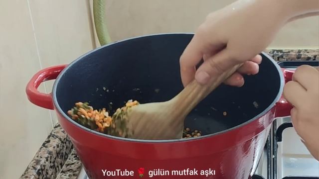 MERCİMEĞİ BİRDE ASMA YAPRAĞIYLA DENEYİN AROMASIYLA  DAMAKLARINIZI ŞENLENDİRECEK TARİF???