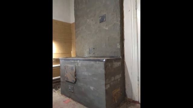 Ремонт печи / Облицовка декоративной плиткой