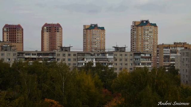 Первые пробы таймлапс (timelaps)