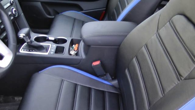 Авточехлы из экокожи для Киа Спортейдж 4 поколение Установка