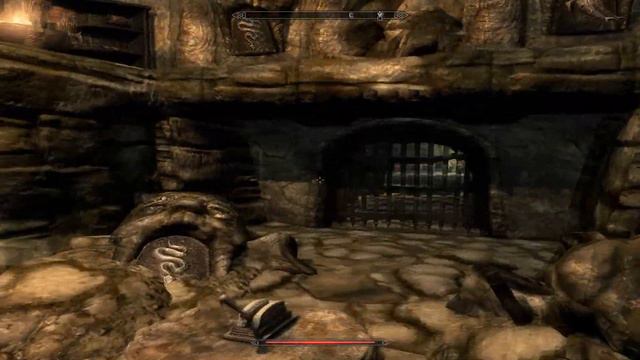 Skyrim №3  Бой с паучихой