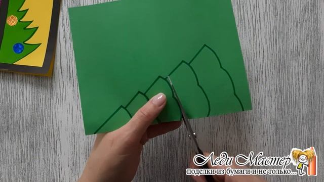 Новогодняя открытка с объемной ёлкой внутри / Easy Christmas Card Ideas / Christmas Tree