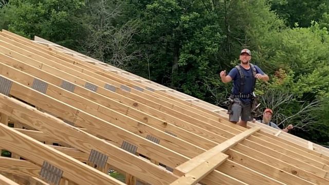 Building A House Start To Finish | Episode 8: The Roof!