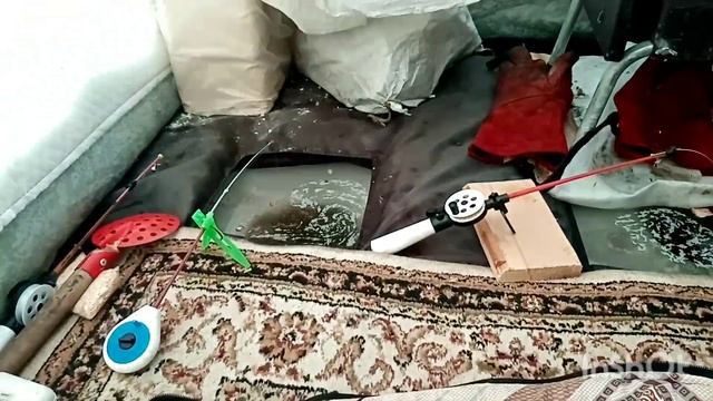 Зимняя рыбалка на карася. Оз Тенис.