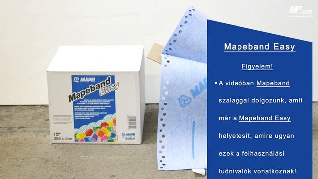 Rétegrend kialakítása / Vízszigetelő rendszerek hajlaterősítése Mapeband Easy-vel 2.RÉSZ ?♂?
