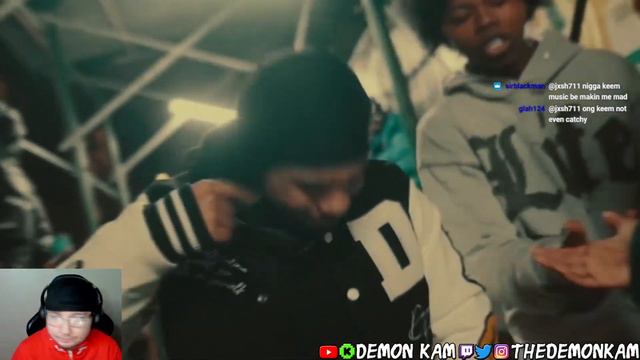 Demon Kam Reacts To DudeyLo - Mask On (Official Video)