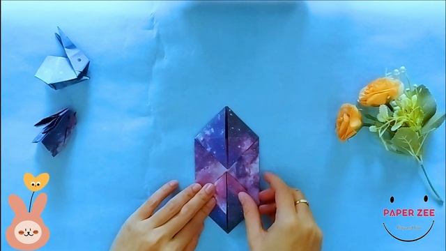 CARA MEMBUAT BENTUK KELINCI DARI ORIGAMI | HOW TO MAKE ORIGAMI  RABBIT ???