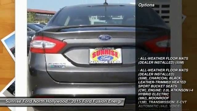 2015 Ford Fusion Energi North Hollywood,Los Angeles,San Fernando Valley,Glendale,Burbank M51508