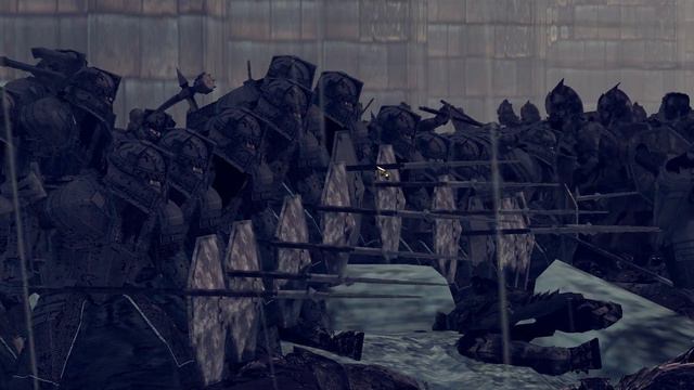 Оборона Копи Мории! 12000 Орков Мордора VS 3750 Гномов - Rise Of Mordor