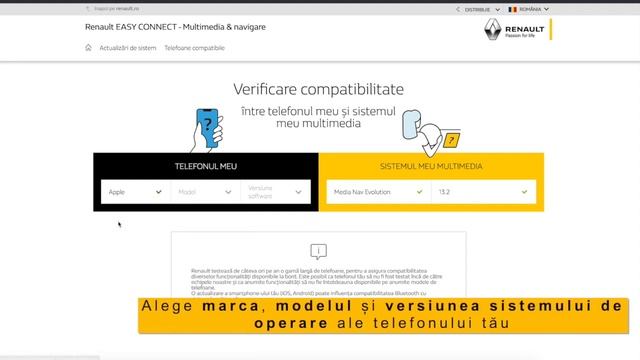Media Nav Evolution - Cum să verifici dispozitivele Bluetooth compatibile
