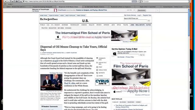 Safari Reader In Safari 5 - What Is It? See A Short Demo
