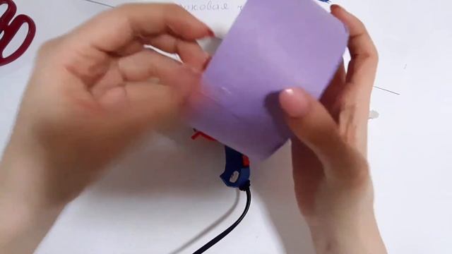 Шкатулка из фетра.